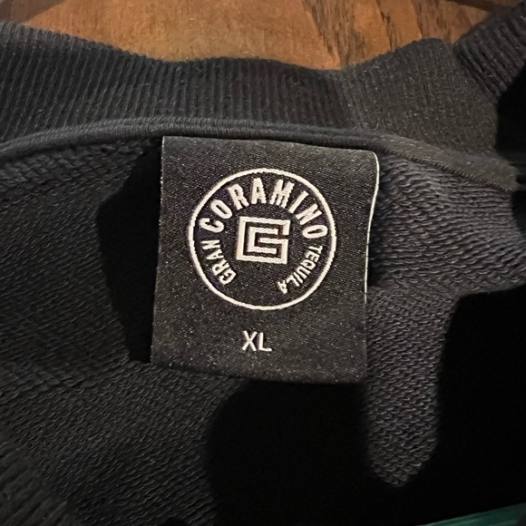 Gran Coramino Tequila Black HARD WORK TASTE DIFFERENT Crewneck Size XL - Picture 8 of 10